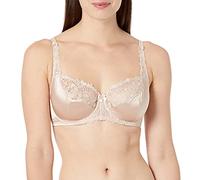 Fantasie Women's Belle Floral Lace Balcony Bra with Underwire Demi, Natural Beige, 32DD