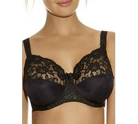 Fantasie Belle Full Cup Semi Sheer Bra Black Black 38H