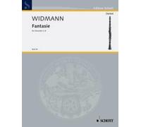 Fantasie clarinet in Bb (difficult) Widmann for Clarinet solo Schott Music Saddl