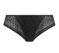 Fantasie Envisage Brief Black mesh lace animal print invisable seam free no lines soft comfortable sexy pants panties underwear - M, BLACK