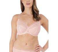 Fantasie Women's Fusion Underwire Side Support Bra Full Coverage, Sheer, Blush, 40DD
