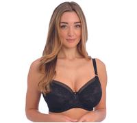 Fantasie Fusion Lace Side Support Bra Black Black 38GG