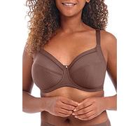 Fantasie Women's Fusion Underwire Side Support Bra Full Coverage, Sheer, Coffee Roast, 38F