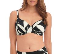 Fantasie Ile De Re Full Cup Bikini Top - Black & Cream - 32DD