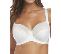 Fantasie Bra Illusion - Underwire Side Support, Full-Coverage Sheer Non-Padded - White 30H US