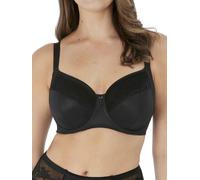 Fantasie Women's Illusion Underwire Side Support Full Coverage Bra, Black, 34FF