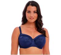 Fantasie Women's Illusion Underwire Side Support Bra Full Coverage, Sheer, Navy, 30D