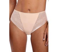 Fantasie Women's Illusion Brief – Mid Rise Smooth Polyamide – Natural Beige – Size M