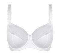 Fantasie Women's Illusion Underwire Side Support Full Coverage Bra, White, 36 F UK