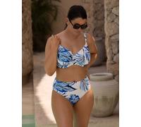 Fantasie Kefalonia Wired Full Cup Bikini Top (D-J) White Mix
