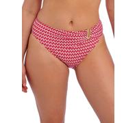 Fantasie Koh Lipe Bikini Briefs Mid Rise Gold Trim Bikini Bottom Swim Brief