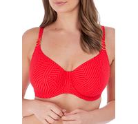 Fantasie Long Island Balcony Bikini Top In Red Red 38G