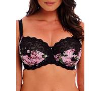 Fantasie Lucia Side Support Bra Sweet Pea Black 38DD
