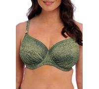 Fantasie Swim Women's Maya Bay Underwire Gathered Full Cup Bikini Top, Peridot, 38FF