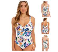 Fantasie Paradiso Swimsuit Twist Front Adjustable Leg Tummy Control Swimwear