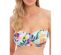 Fantasie Paradiso Twist Bandeau Bikini Top In Blue Blue