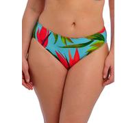 Fantasie Swim Women's Pichola Mid Rise Bikini Brief Bottoms, Aqua, XS