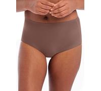 Smoothease Invisible Stretch Full Brief Coffee Roast Brown One Size