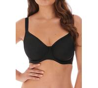 Fantasie Womens Smoothing Moulded Balcony Bra - Black Polyamide - Size 38E