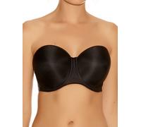 Fantasie Womens Smoothing Moulded Strapless Bra - Black Cotton - Size 30F