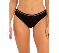 Fantasie Swim East Hampton Mid Rise Bikini Briefs (16, Black)