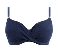 Fantasie Womens Ottawa Full Cup Bikini Top - Blue - Size 36GG