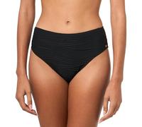 Fantasie Swim Women's Beach Waves High Waist Bikini Brief Bottoms, Black, XXL