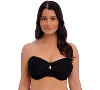 Fantasie Swim Women's Beach Waves Underwire Bandeau Bikini Top, Black, 36D