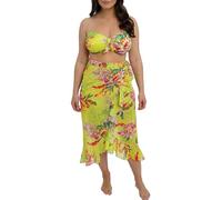 Fantasie Swim Women's Cala Macarella Sarong Swimwear Cover Up, Zest, S