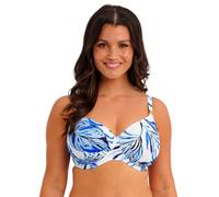 Fantasie Swim Women's Kefalonia Underwire Gathered Full Cup Bikini Top, Tranquil Blue, 40F