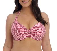Fantasie Swim Womens KOH Lipe Underwire Halter Bikini Top, Radiant Red, 34E