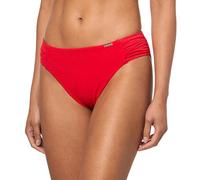 Fantasie Swim Women's Ottawa Mid Rise Bikini Brief Bottoms, Radiant Red, Medium