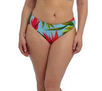 Fantasie Swim Women's Pichola Mid Rise Bikini Brief Bottoms, Aqua, XS
