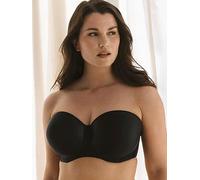 Fantasie Womens Smoothing Moulded Strapless Bra - Black Cotton - Size 34FF