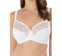 Fantasie Women's Ana Underwire Padded Half Cup Bra, Opaque, White, 32E
