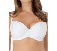 Fantasie Women's Ana Underwire Padded Half Cup Bra, Opaque, White, 34DD