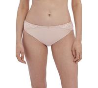 Fantasie Women's Aubree Classic Brief Bikini Style Underwear, Natural Beige, Large