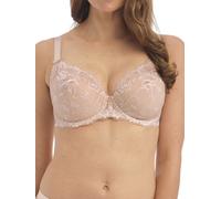 Fantasie Women's Aubree Underwire Side Support Plunge Bra, Opaque, Natural Beige, 34FF