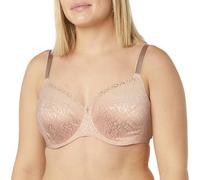Fantasie Women's Aubree Underwire Side Support Plunge Bra, Opaque, Natural Beige, 34FF