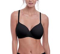 Fantasie Women's Aura Moulded Underwire Seamless T-Shirt Bra, Black, 36DD
