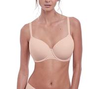 Fantasie Women's Aura Moulded Underwire Seamless T-Shirt Bra, Opaque, Natural Beige, 36E