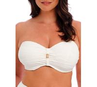 Beach Waves Bandeau Bikini Top Fantasie White 38E