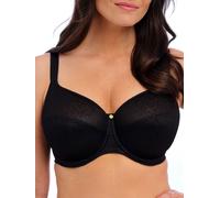 Demure Moulded Non Padded Bra Fantasie Black 30FF