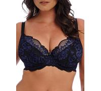 Fantasie Women's Emmaline Underwire Padded Plunge Bra, Midnight, 38DD