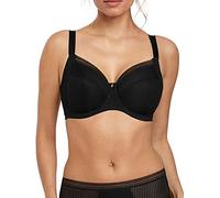 Fantasie Women's Fusion Bra Underwire Full Cup Side Support Non-Padded Black 36FF
