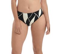 Fantasie Women's Ile De Re Bikini Brief & Cream in Black | Size: 16 Fantasie Black 16