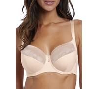 Fantasie Women's Illusion Underwire Side Support Bra Full Coverage, Sheer, Natural Beige, 42DD