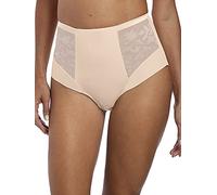 Fantasie Women's Illusion High Waist VPL-Free Brief, Natural Beige, Large