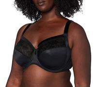 Fantasie Underwire Side Support Bra Illusion – Full Coverage, Sheer, Non-Padded – Black 30F