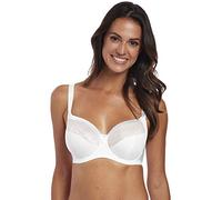 Fantasie Women's Illusion Underwire Side Support Bra Full Coverage, Sheer, White, 38H